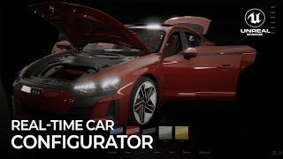 Unreal Engine Interactive Car Configurator