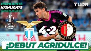 Highlights | Lazio 4-2 Feyenoord | UEFA Europa League 22/23-J1 | TUDN