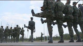 MILITARY CADETS GETTING READY FOR GRADUATION - GAKO,  2018