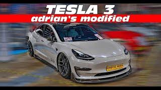 the Secrets of Adrian Lo Dejavu’s CRAZY TESLA 3 Modifications at iAM KL