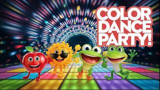  The Color Dance Party!  Fun Learning for Toddlers | Kids Educational Video