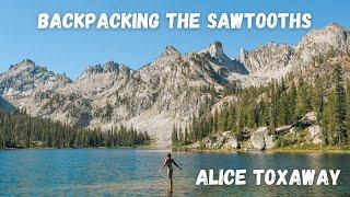 BACKPACKING IDAHO- Alice Toxaway in the Sawtooths