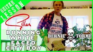 Bernie Torme - How I played 'Running White Faced City Boy' from Glory Road  Gillan  Ozzy