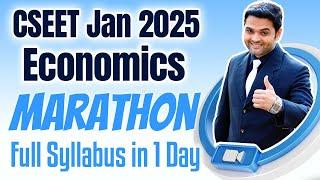 FREE CSEET Economics Brahmastra Marathon Revision for January 2025 | Full Syllabus in 1 Day