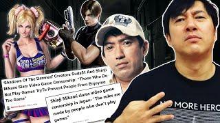 Shinji Mikami and Suda51 says no to censorship.