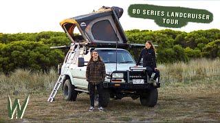 Our Landcruiser 80 series for full-time travelling: 4WD tour of our home on wheels!