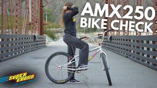 Kylie Martin's AMX250 Bike Check / Supercross BMX's ultimate Big BMX Bike