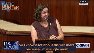 Rep. Katie Porter Unloads on House Republicans’ Ridiculous Dishwasher Priorities