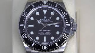 4K Review: Rolex SD4000 Sea-Dweller 116600 Unboxing