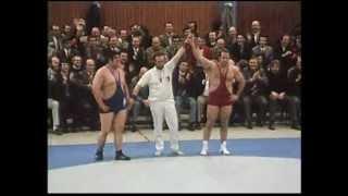 1973 / Bruno Steinmetz / Wilfried Dietrich / 1. Bundesliga Ringen / Sporthalle Mombach