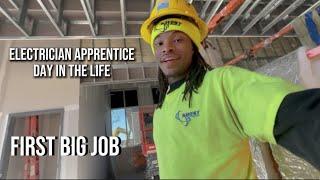 Electrician Apprentice Vlog  First Day on a Big Job, Last Day in School & Experiencing Burnout