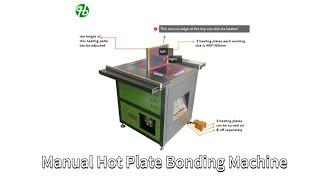 PE EPE XPE Foam Manual Hot Plate Welding Machine easy operation edge protection