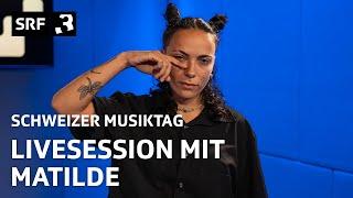 Matilde – «No Stress» (Livesession) | Schweizer Musiktag 2024 | SRF 3