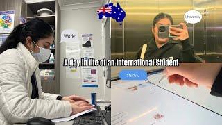 A day in life of an international student in Australia | studying and working simultaneously 