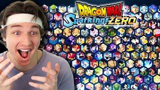 EVERYONE IS HERE!! Dragon Ball: SPARKING Zero FULL ROSTER Reveal REACTION!!