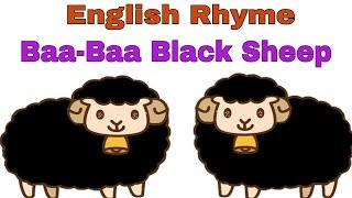 Baa Baa Black Sheep || Nursery English Rhyme || Kidos Edu Point