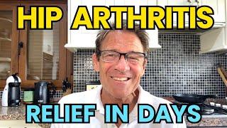 HIP ARTHRITIS - Two Tips to Feel Better in Days #hiparthritis #osteoarthritis