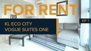 Rent | KL Eco City, Vogue Suites One Residence | 1 Bedroom 1 Bathroom unit (657 sqft ) EP1