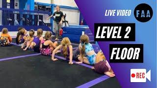 Entire Level 2 Floor Practice with Coach Victoria