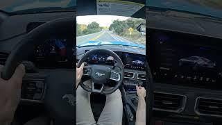 The 2024 Ford Mustang GT Manual is a Coyote King (POV Drive #shorts)