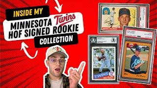 This Sports Card Project Took 2 Years And $2200 To Complete | Minnesota Twins HOF Signed Rookies️