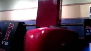 Women screams for her life on Max Flight motion simulator..avi