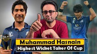 Mohammad Hasnain  - Player of the Tournament  and Best Bowler of the Champions Cup