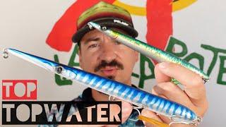 TOPWATERLURES, die besten Köder fürs Meer, meine Auswahl