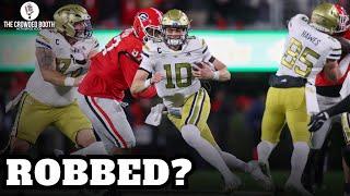 Did Georgia Tech get robbed against Georgia?!