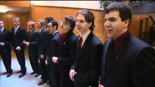 2011 Case Men's Glee Club Singing Valentine's to President Barbara Snyder