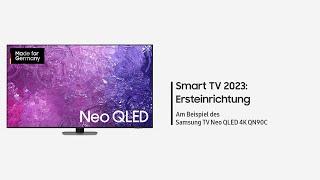 Samsung Smart TV 2023: Ersteinrichtung