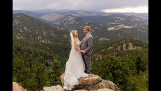 Adventure Elopement in the Colorado mountains | Ashley and Tyler