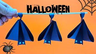 Halloween Craft ideas DIY| Paper Bat For Halloween | DIY Halloween Ideas | Halloween Decorations DIY