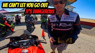 Denied Getting On The Track