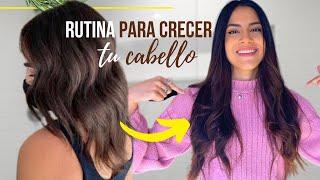 La rutina perfecta para tener un PELO LARGO y FUERTE productos favs y crecer el cabello RÁPIDO