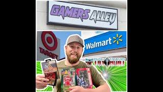 Toy Hunt @ Gamers Alley, Target & Walmart + Haul......Hunting Marvel Legends, NECA TMNT, Video Games