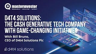 D4t4 Solutions: The cash generative tech company with game-changing initiatives