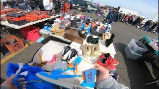 HE WAS TRYING TO SELL OFFWHITE JORDANs AT THE FLEA MARKET! THESE AIR JORDANS ARE ALMOST 20 YEARS OLD