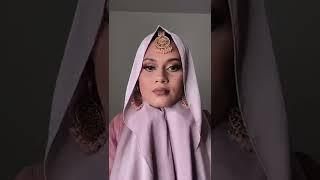 How to wear hijab with jewelry #hijab #hijabstyle #makeup #makeuptutorial #makeupartist