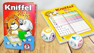 KNIFFEL KIDS - Spielregeln TV (Spielanleitung Deutsch) - SCHMIDT SPIELE WÜRFEL