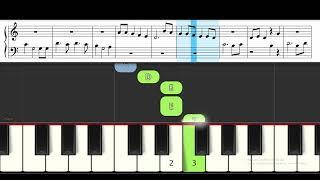 LET IT SNOW - Piano Tutorial - Easy