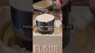 How to Properly Measure Flour on a Scale
