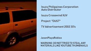 Isuzu Crosswind XUV - "DUST" TVC 30's (2002)