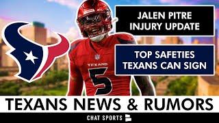 Jalen Pitre Injury Update + Texans Free Agency Rumors | Top Free Agent Safeties Available