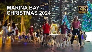 Singapore Christmas at the Bay 2024 - Fullerton Light Show, World Christmas Market, MBS 