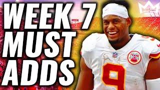 13 Players You MUST ADD Before Week 7 Fantasy Football