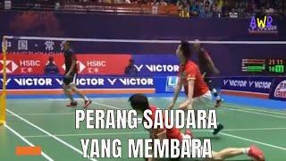 Duo Minions Lawan Senior! Cuplikan Marcus/Kevin VS Ahsan/Hendra