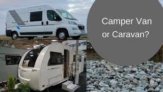 Camper Van vs Caravan - which is better?