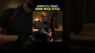 When Leon Goes Full John Wick...  (Inc. Music) #residentevil4remake