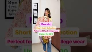 Short kurti haul l Meesho kurti haul l Meesho short kurti haul #meesho #kurti #shortkurti #shorts